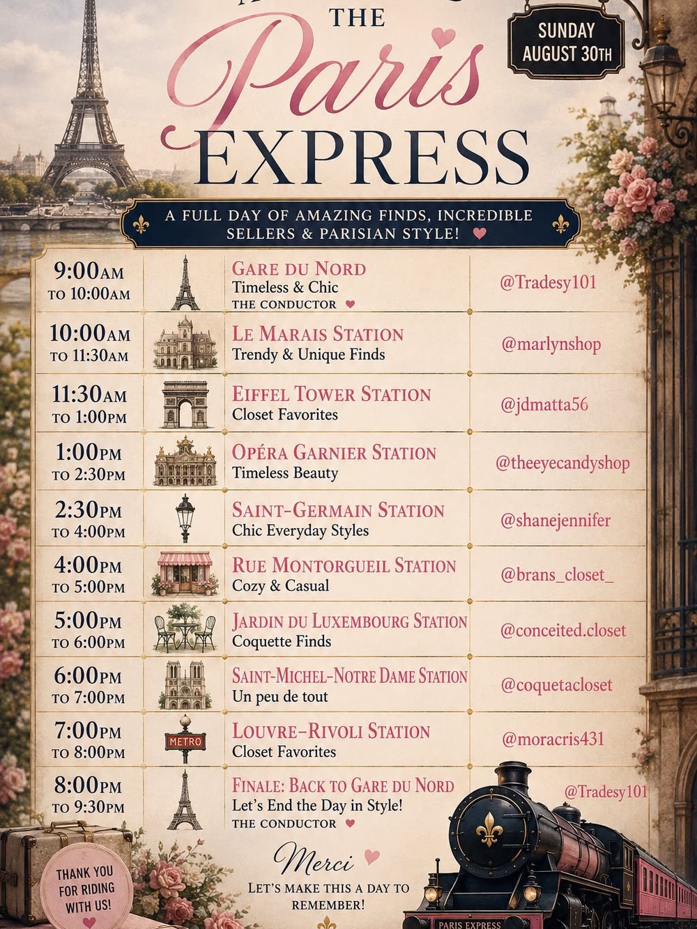 Paris Express Train Show